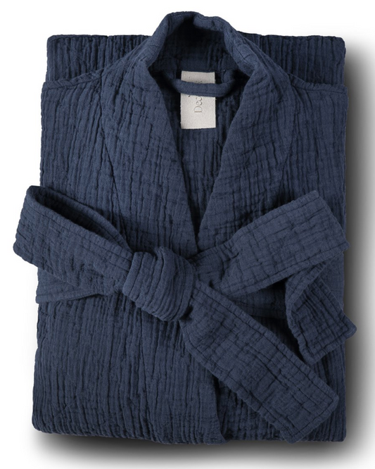 Bathrobe Orion Anthracite Blue