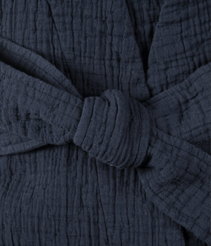 Bathrobe Orion Anthracite Blue