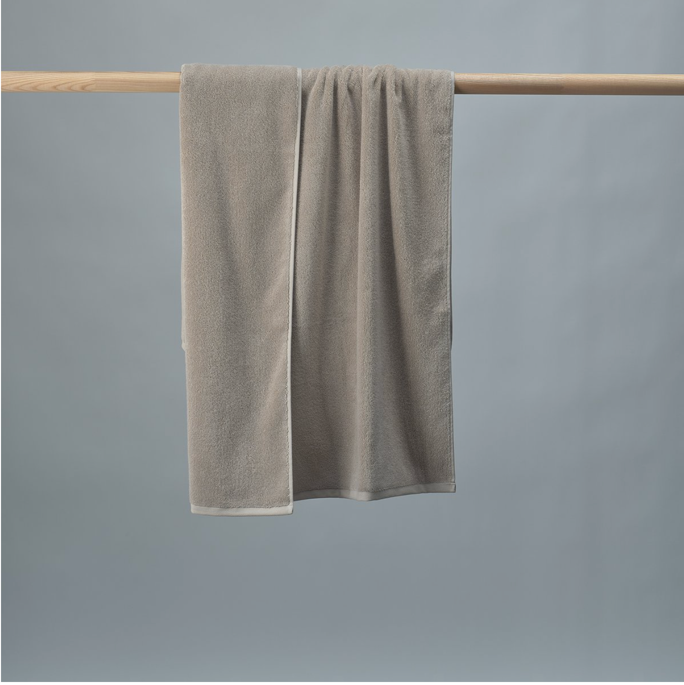 Biologische badhanddoek - Taupe