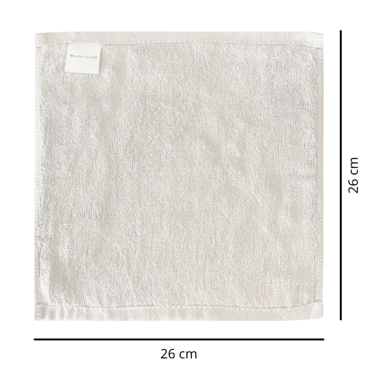Bamboe Wasdoekjes - 6 Stuks - Wit - 80% Bamboe