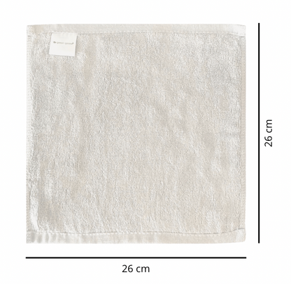 Bamboe Wasdoekjes - 6 Stuks - Wit - 80% Bamboe