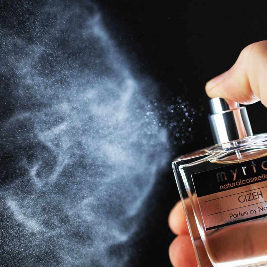 Myrto Biologisch Natuurlijk Parfum GIZEH - kruidig-houtachtige geur - unisex