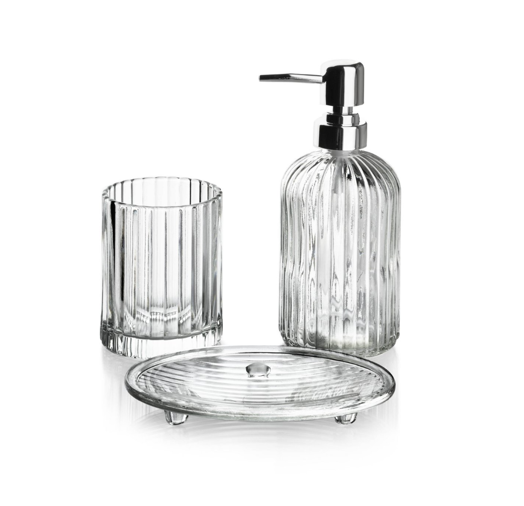 Bathroom set 400ml gold pump