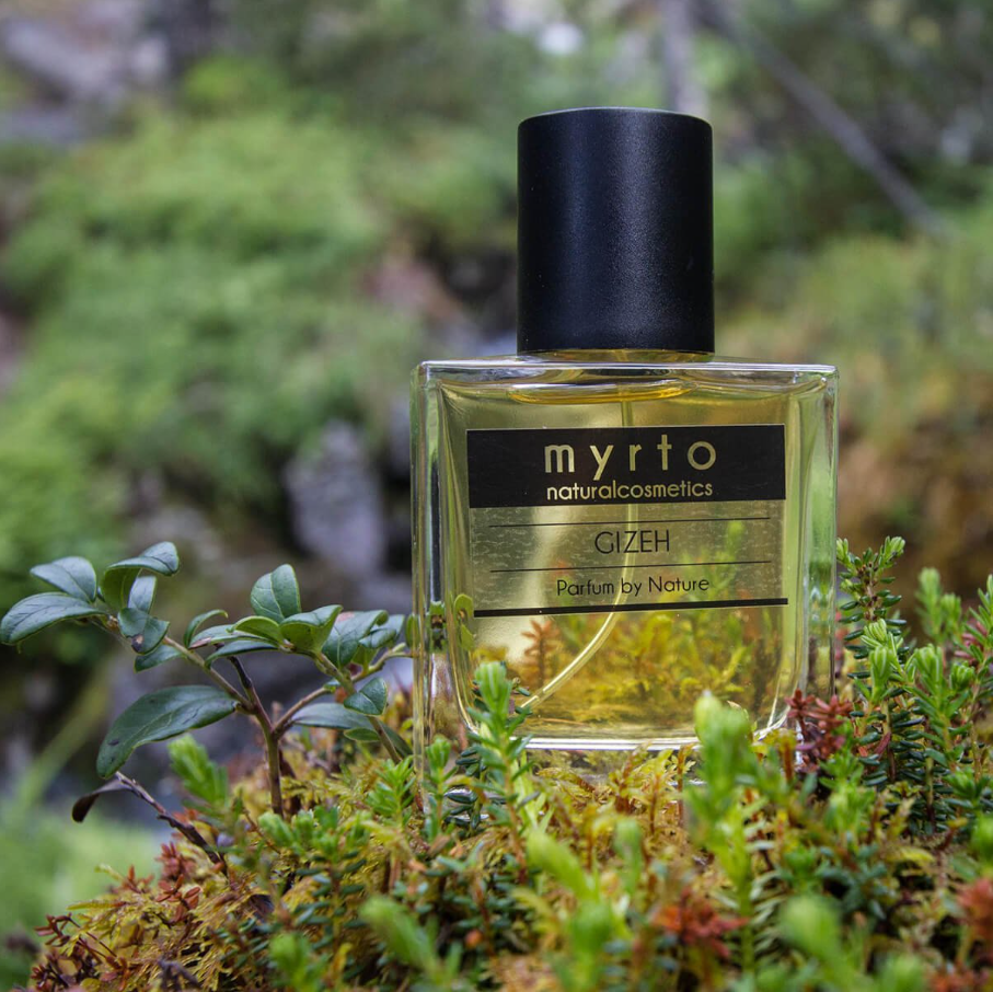 Myrto Biologisch Natuurlijk Parfum GIZEH - kruidig-houtachtige geur - unisex