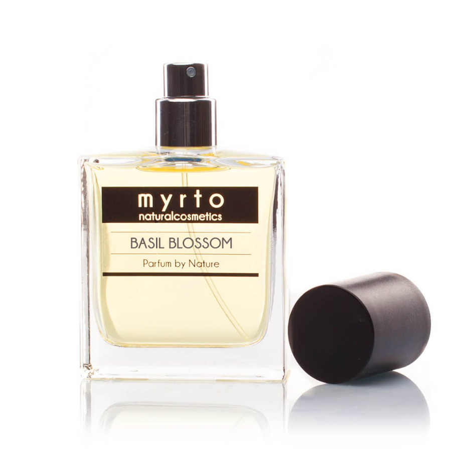 Myrto biologisch natuurlijk parfum - BASILICUM bloesem - 50 ml Unisex Eau de Parfum